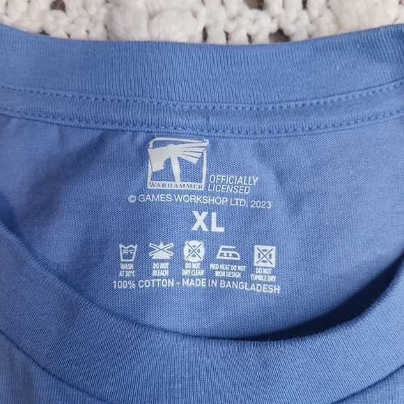 WARHAMMER Genestealer Cults t Shirt Mens XL Purple Lavander Video Game PC Gamer - Picture 4 of 7